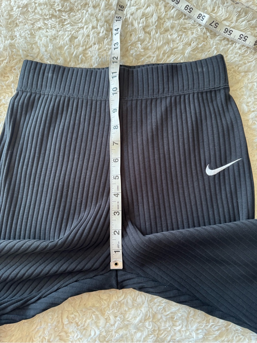 Nike Sportswear High Waisted Ribbed Jersey Pants & Top Set DV7868 DV7870 Small - Picture 7 of 13